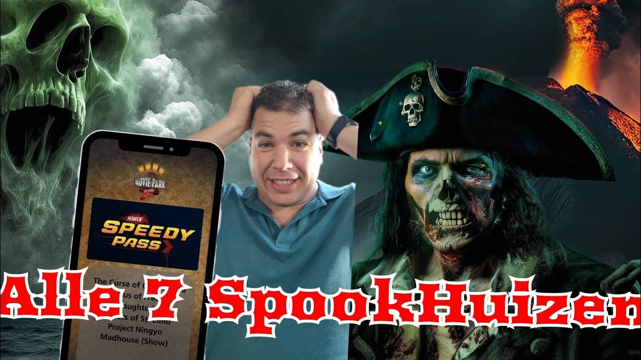 Bobbejaanland Halloween 2024 - 7 SpookHuizen/ Speedypass Werk Niet!!