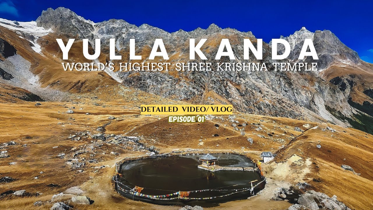 Solo Trip to World’s Highest Krishna Temple🚩||Yulla Kanda || Vlog & Itinerary🏔️❤️|| Solo Camping😱