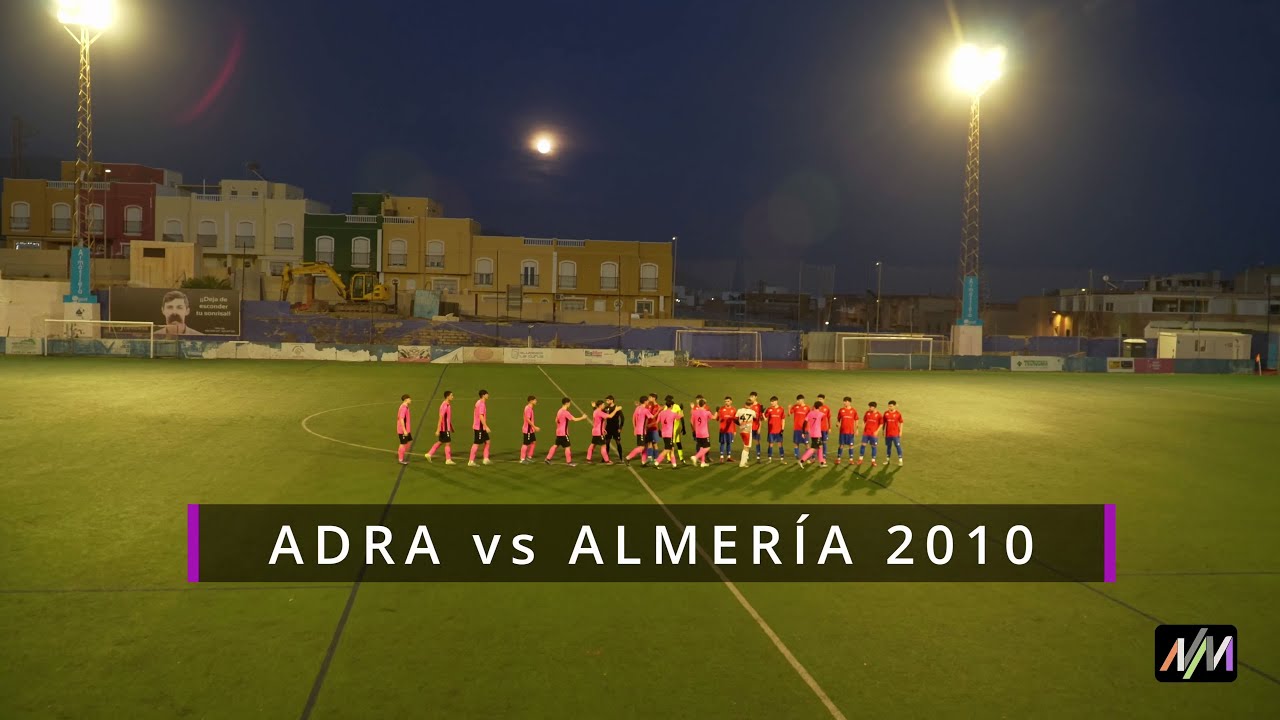 Seguimiento al Almería 2010 Juvenil en el partido contra el Adra