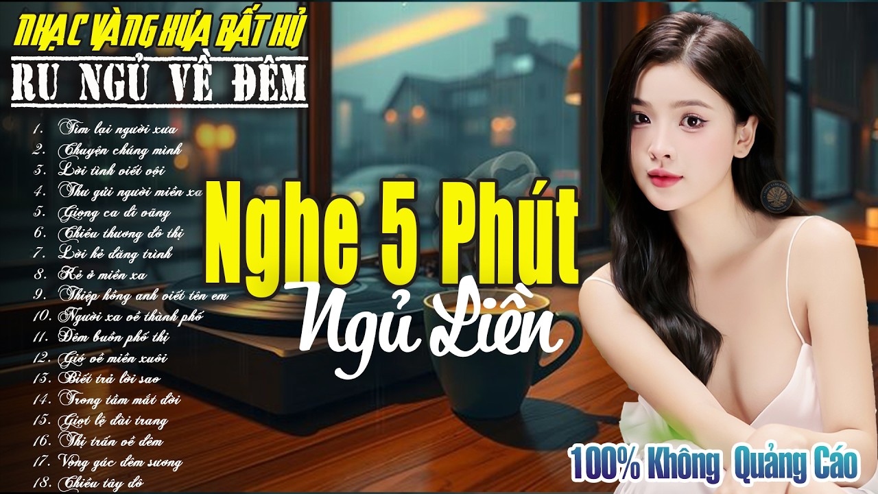 NGHE 15 PHÚT LÀ NGỦ ✨ Lk Nhạc Vàng Xưa Ngọt Ngào Say Đắm Cả Xóm Phê | Nhạc Bolero Dễ Nghe Dễ Ngủ #12