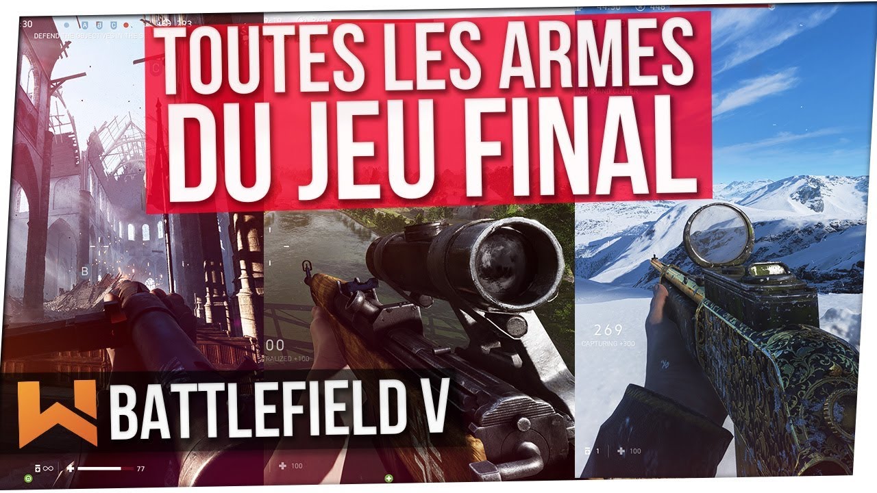 Battlefield 5 : Toutes les Armes du Jeu !