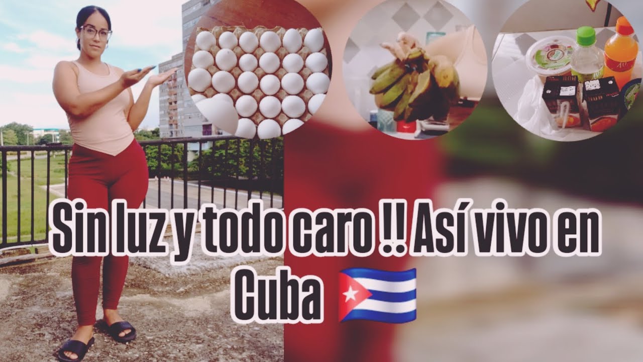 Así es vivir en Cuba 🇨🇺. Sin electricidad y con los precios altísimos 😱. (Mi rutina diaria )