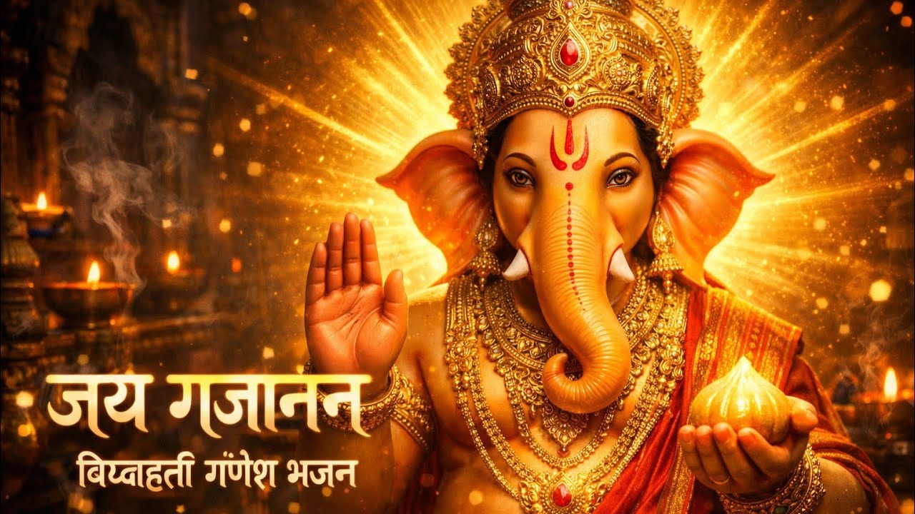 Gajanan Bhajan | जय गणपति बप्पा मोरया | Powerful Ganesh Devotional || KSNA70 ||