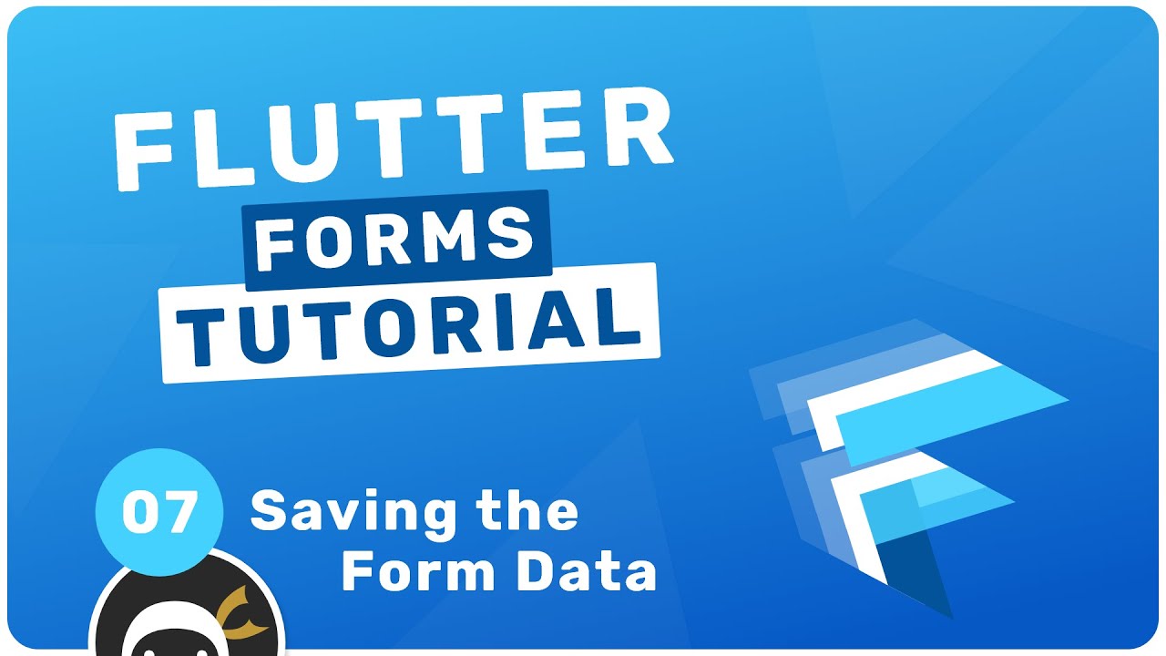 Учебник Flutter Forms №7 &mdash; Сохранение данных формы