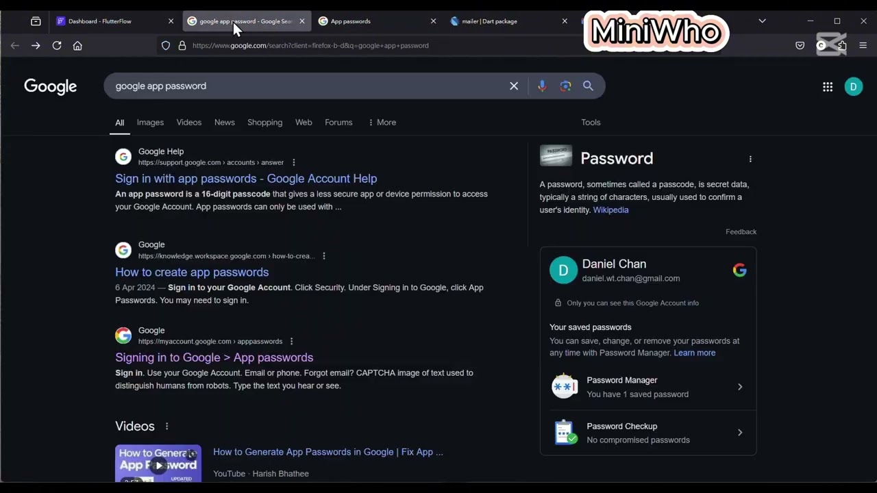 My FlutterFlow Study (09a) - #Send #email by #mailer