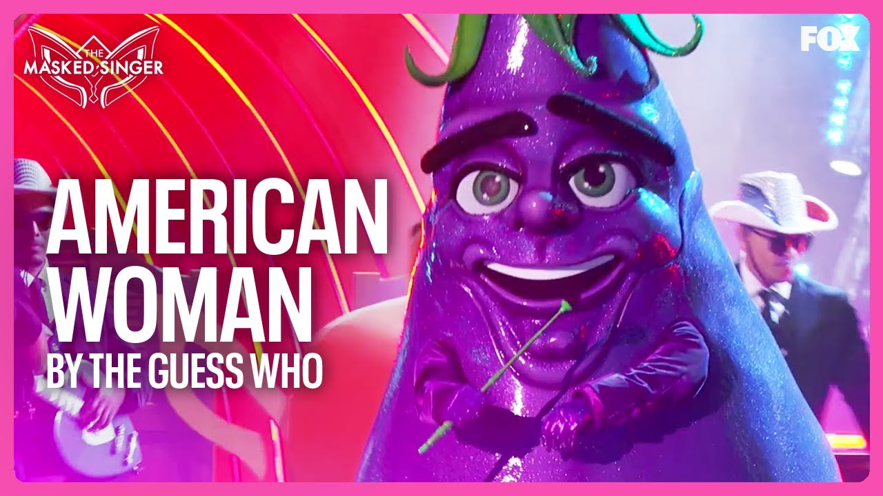 Eggplant Full Performance: &ldquo;American Woman&rdquo; by The Guess Who | Season 14 | The Masked Singer