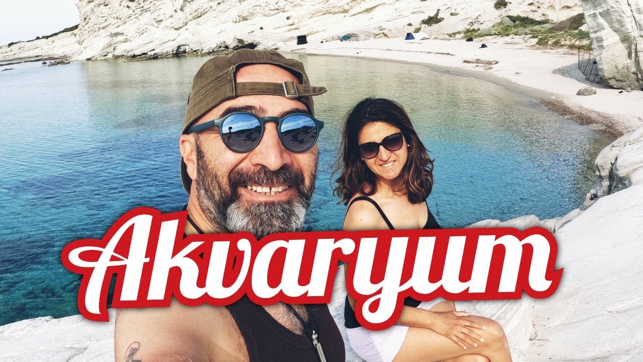 TURKİYENİN EN TEMİZ DENİZİ İzmir Çeşme Alaçatı delikli koy ücretsiz kamp caravan L1H2 miniyo Vanlife