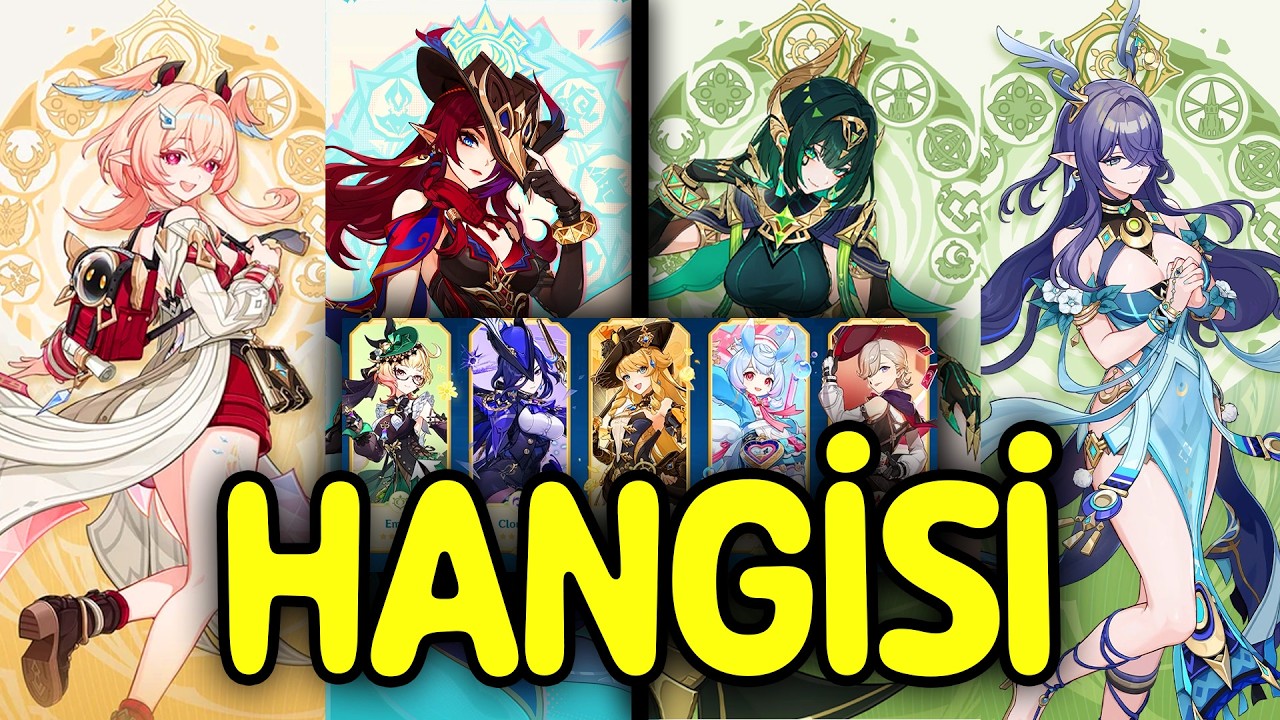 HANGİSİNİ ALMALI REHBERİ 6.5 [LUNA VI] | Genshin Impact T&uuml;rk&ccedil;e