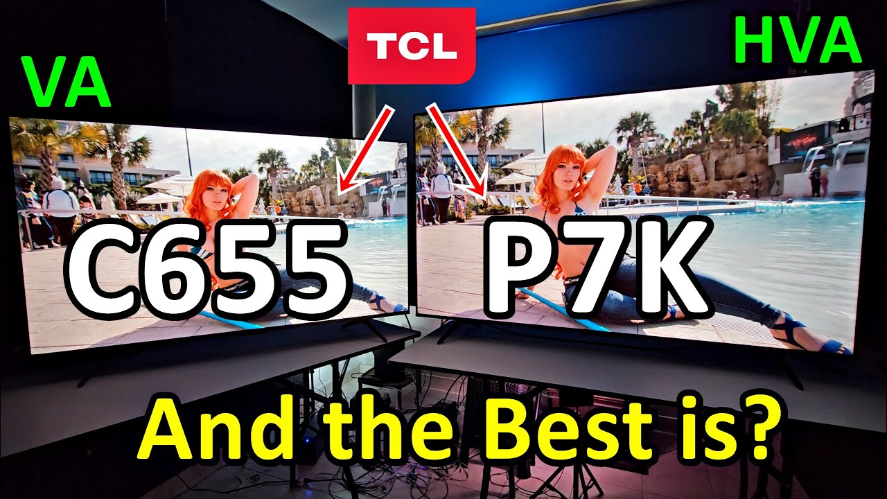 TCL C655 vs P7K QLED 4K SMART TVs / Which is the best for you?