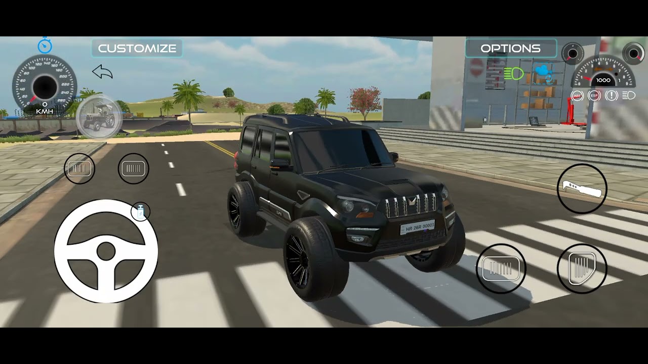 #Indian vehicle _🎮 _#Scorpio_modification#