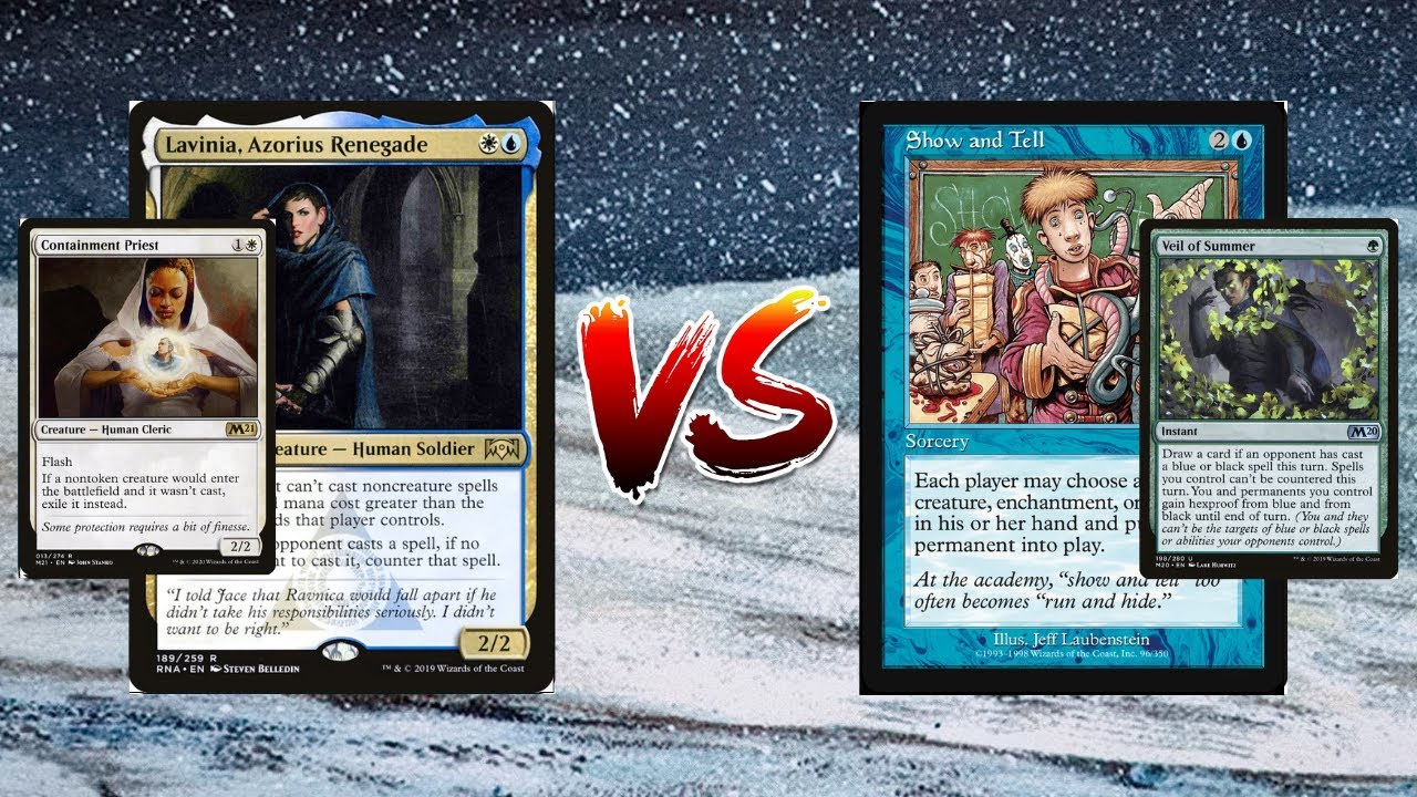 MTG Legacy Stoneblade Vs UG Omnitell (Featuring Show and Tell & Stock Up)