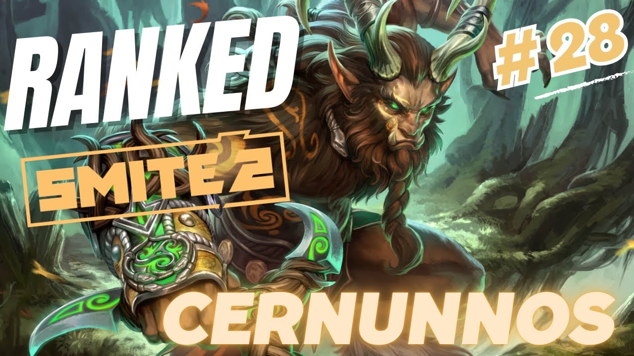 SMITE 2 RANKED #28 : CERNUNNOS ADC J'AVAIS UN PLAN MAIS JE ME SUIS TROMPÉ