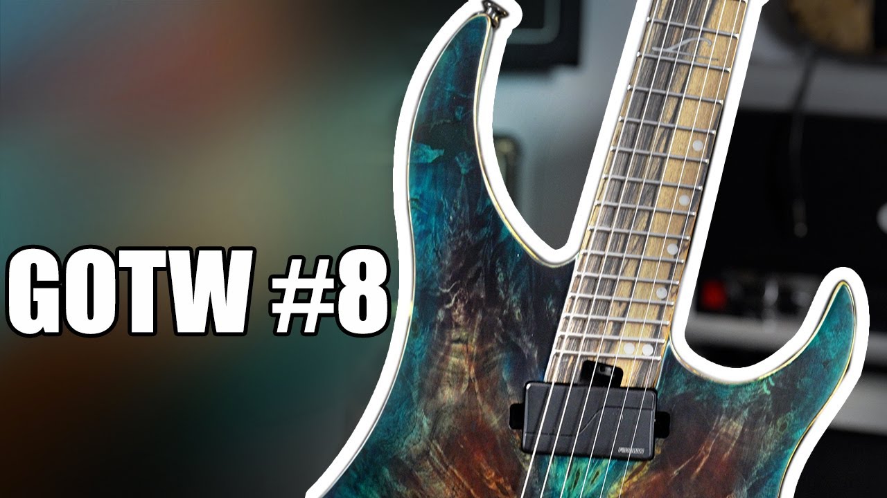 GOTW 8 - Legator G6FX Galaxy Ghost Headless Fanned Fret Multi Scale 6 String X Series