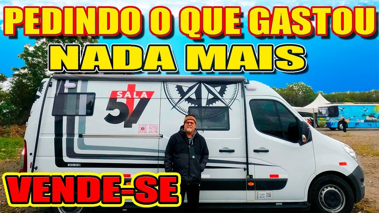 MOTORHOME A VENDA RENAULT MASTER  L3 H2 ELE PEDE O QUE GASTOU MOTORHOME IMPECAVEL