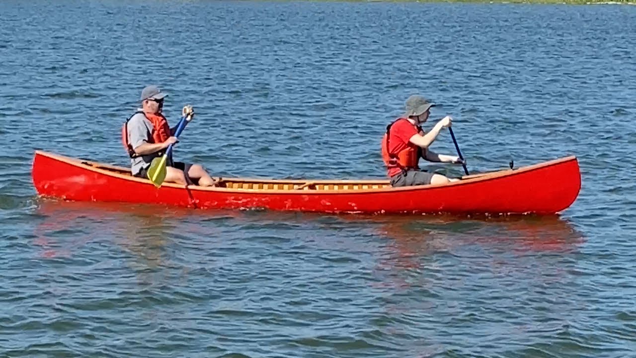 Cedar Canvas Canoe Build