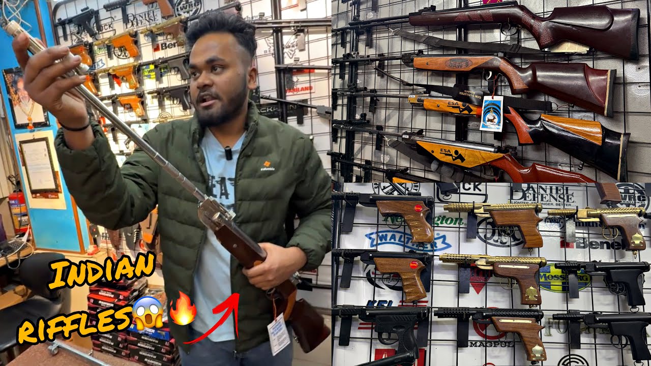 Cheapest AIR GUNS RIFLES Collection In India🔥PUBG RIFLES, Double Barrel RIFLES 😱 Cash on Delivery 😱