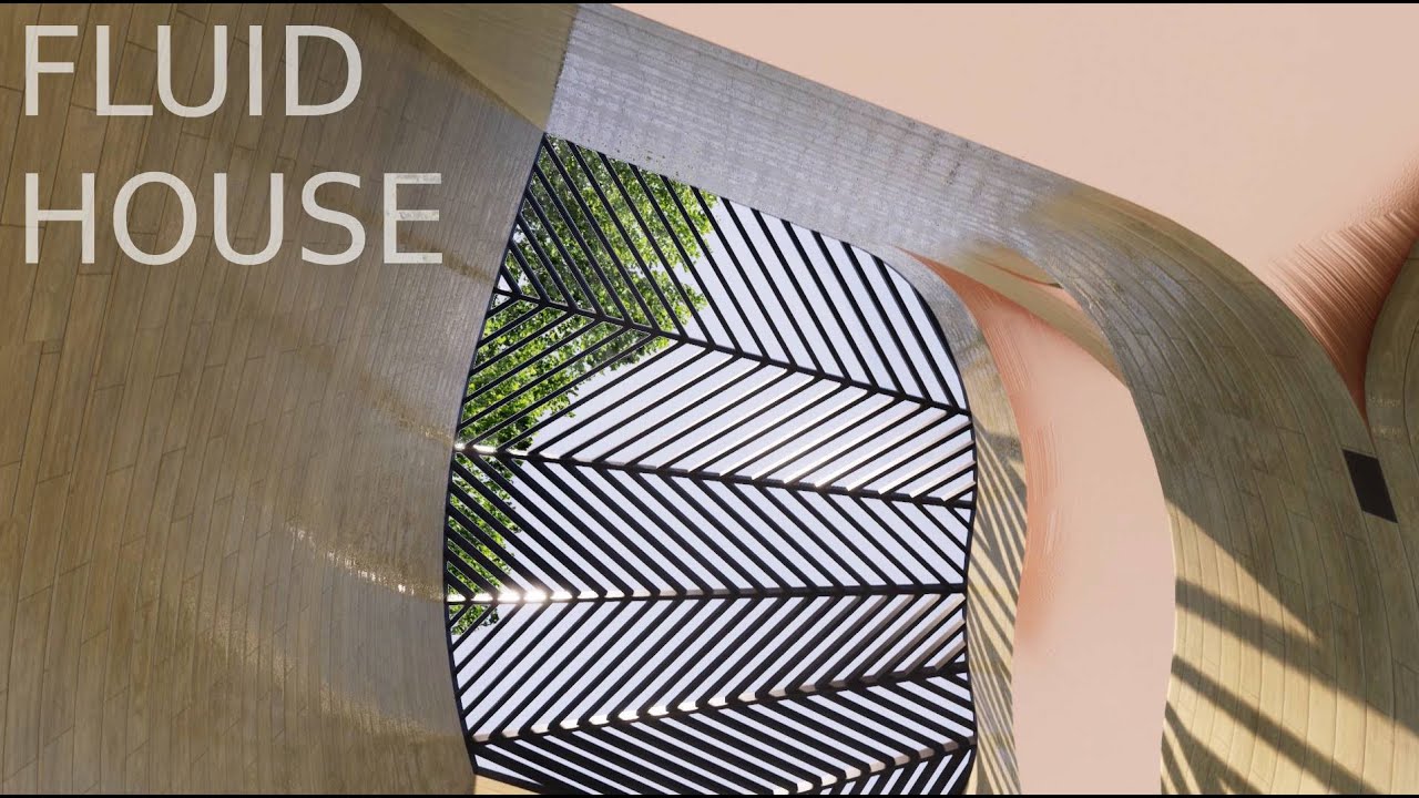 Futuristic Fluid Home