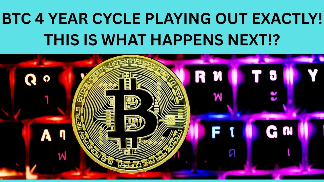 4-ЛЕТНИЙ ЦИКЛ BTC ОТРАБАТЫВАЕТ ТОЧНО ПО ПЛАНУ! ЧТО БУДЕТ ДАЛЬШЕ!?