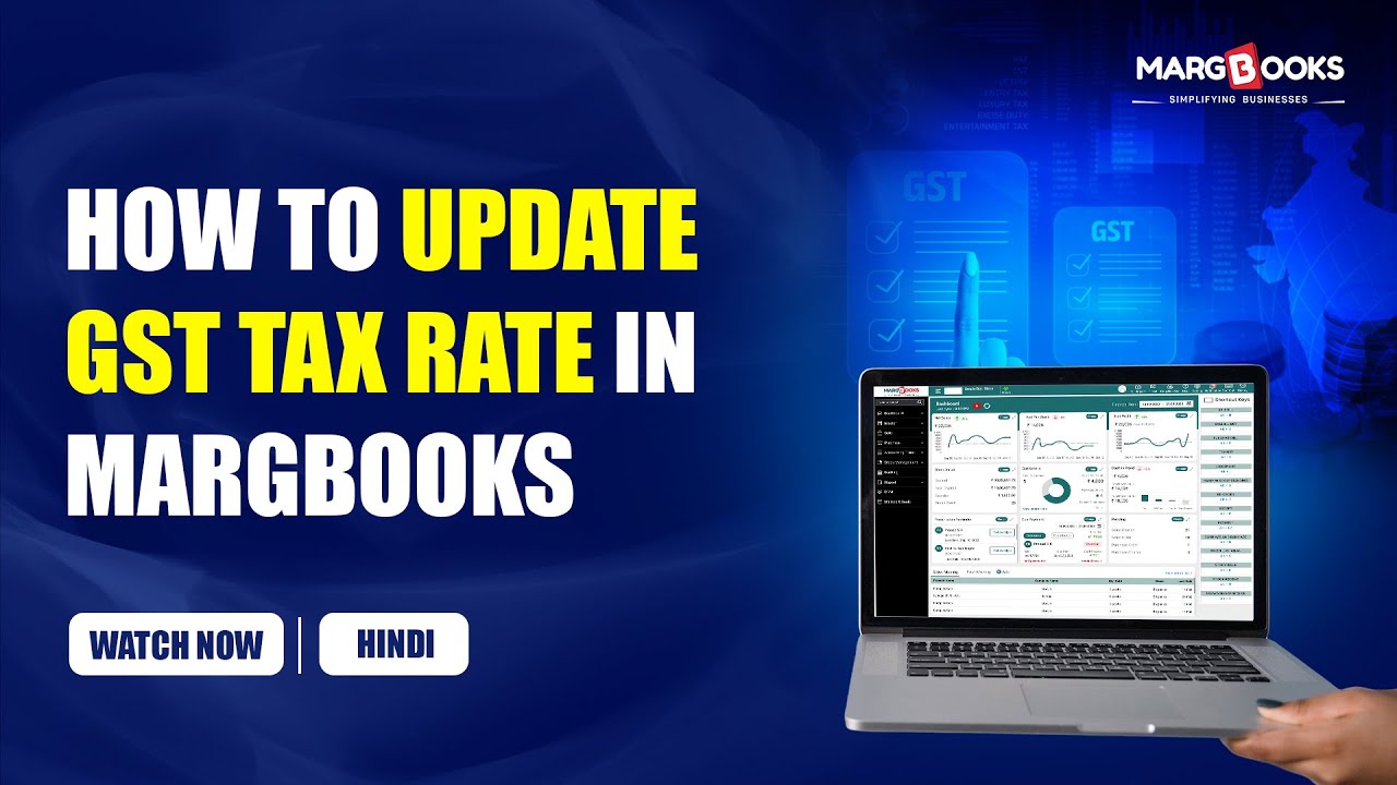 GST 2025 Update | Quick Rate Change in MargBooks | Hindi