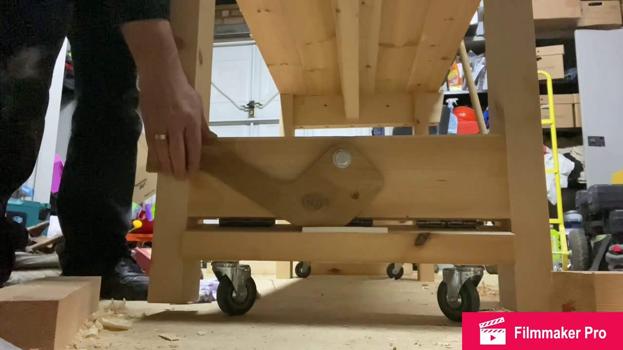 Retractable Bench Wheels