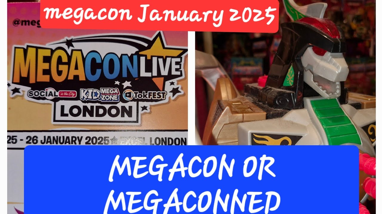 Toy hunting at Megacon live  January 2025 loads of cosplay not enough toys