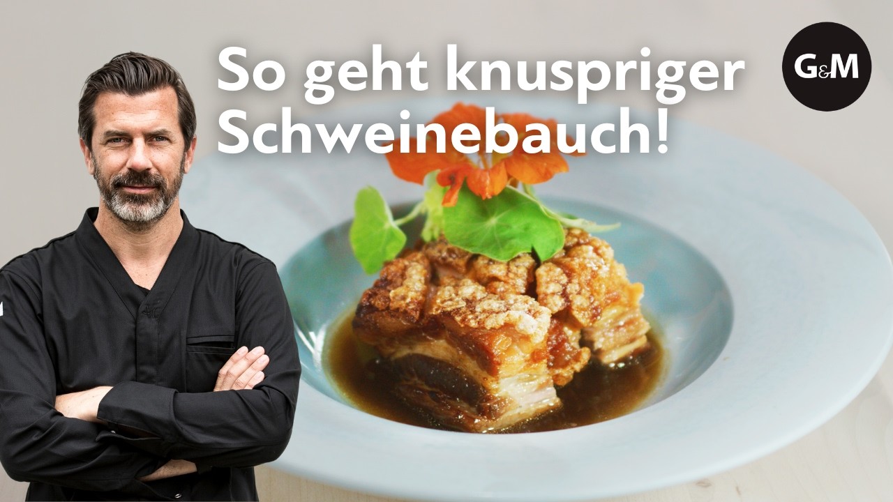 Rezept: Geschmorter Schweinebauch von Andreas Caminada | GaultMillau Schweiz