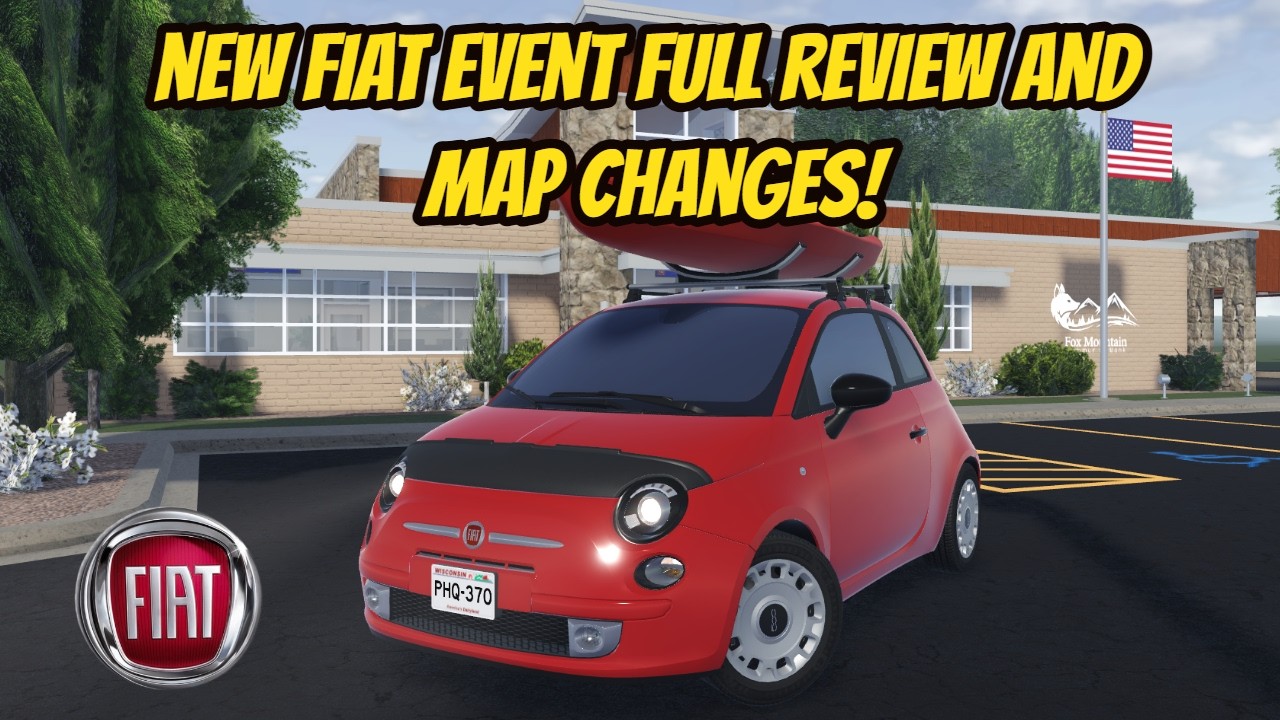 *НОВИНКА* ОБНОВЛЕНИЕ И ИЗМЕНЕНИЯ КАРТЫ FIAT В Гринвилле, Висконсин. ПОЛНЫЙ ОБЗОР Roblox