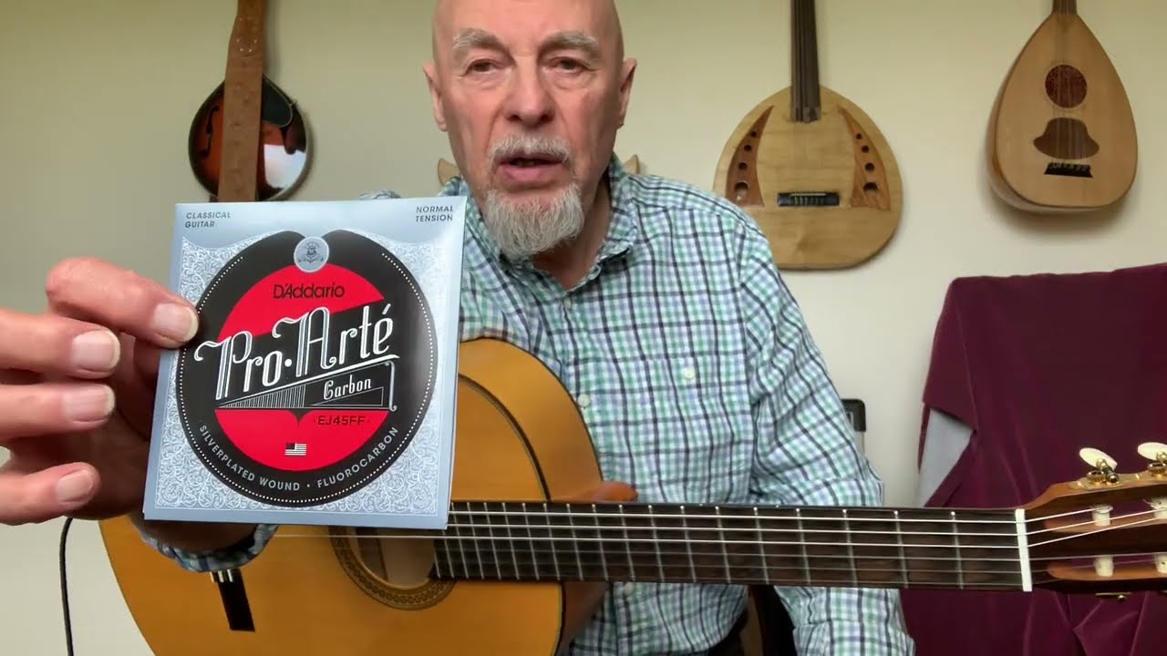 Trying D'addario Carbon Guitar Strings. Pete Carter.