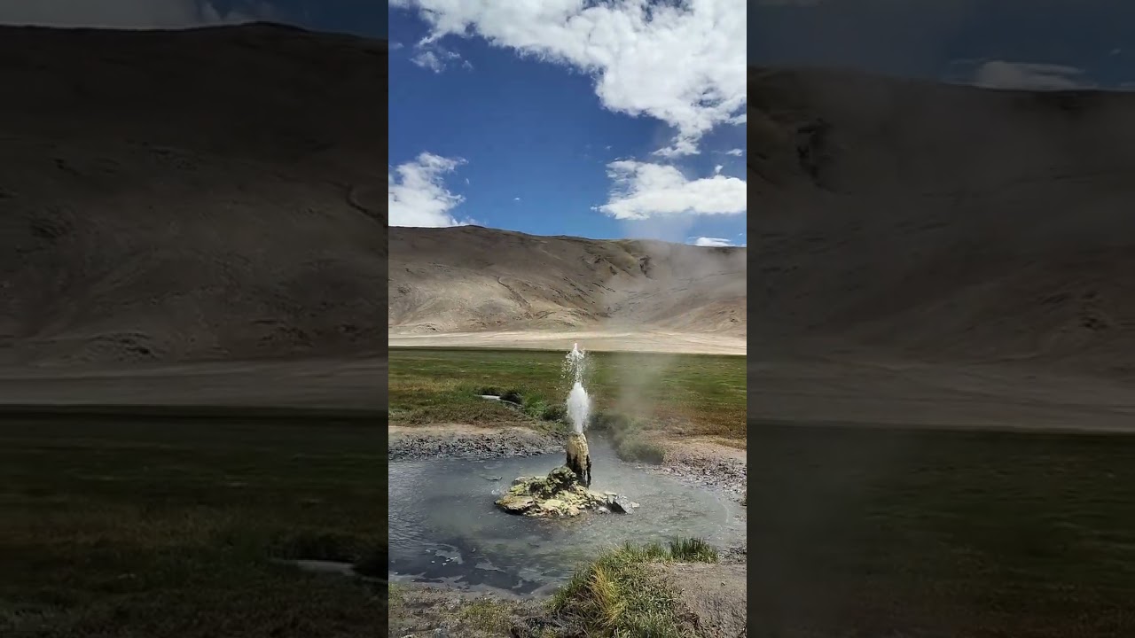 Puga Hotspring Leh Ladakh #geothermal #geothermalenergy