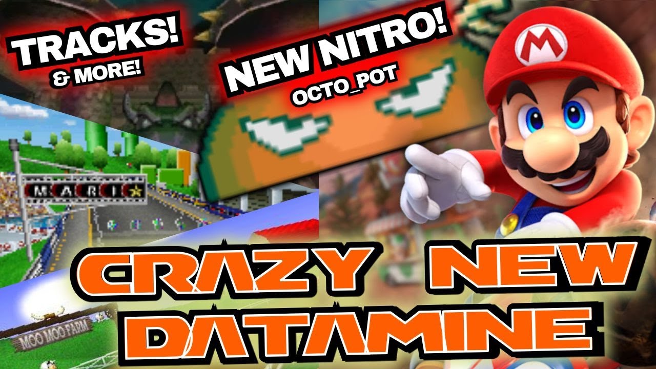 Mario Kart Datamine Reveals Retro Tracks, New Nitro Track & MORE! (There’s Hope!)