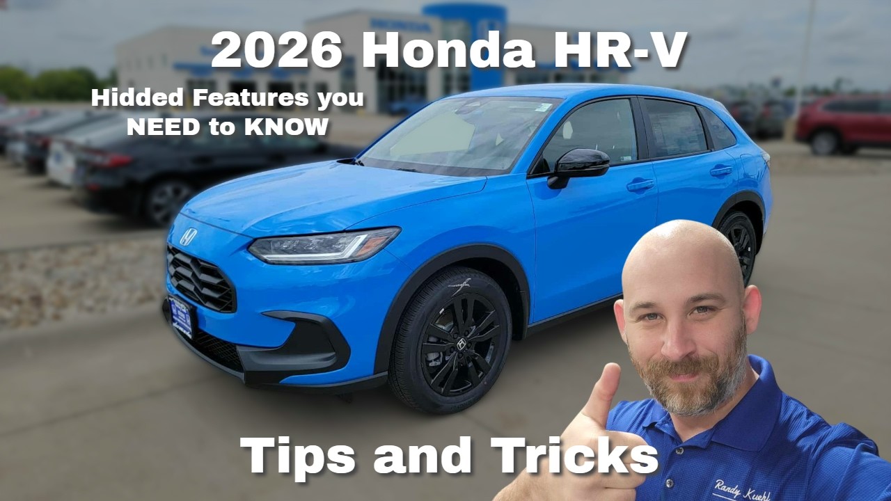2026 Honda HRV Hidden Features: Tips and Tricks that everyone NEEDS to KNOW about!