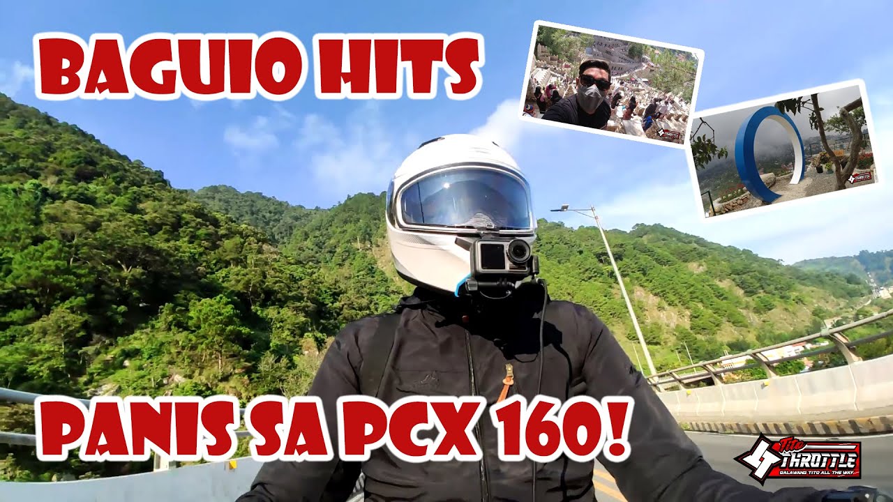 Baguio hits! Panis sa Honda PCX 160 lahat ng ahon! #honda #hondapcx160 #pcx160 #titothrottle