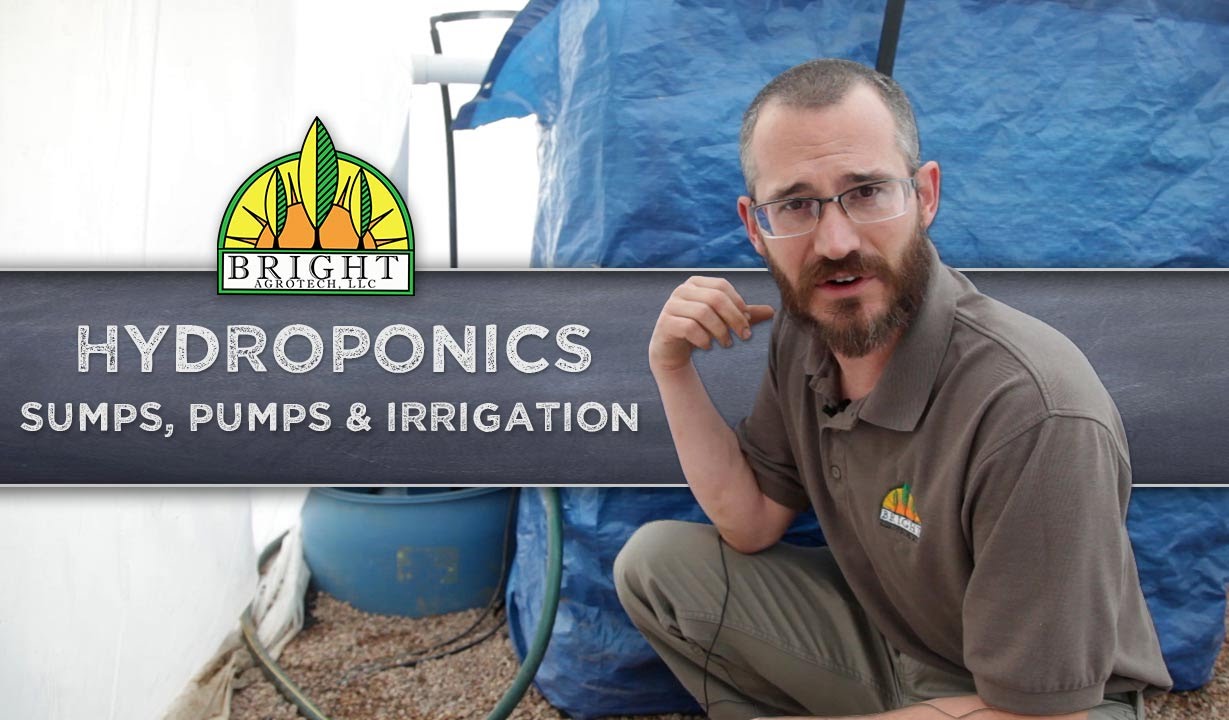 Sumps, Pumps and Irrigation in Commercial Hydroponics