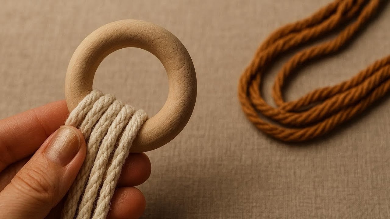 Easy Macrame Accessory Tutorial 🪢 | Simple & Stylish Handmade Design