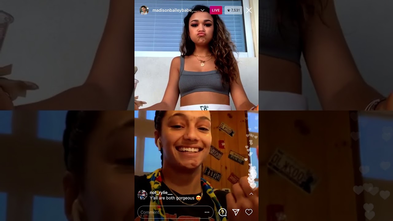 Madison Bailey live about Biden winning on11/07/2020