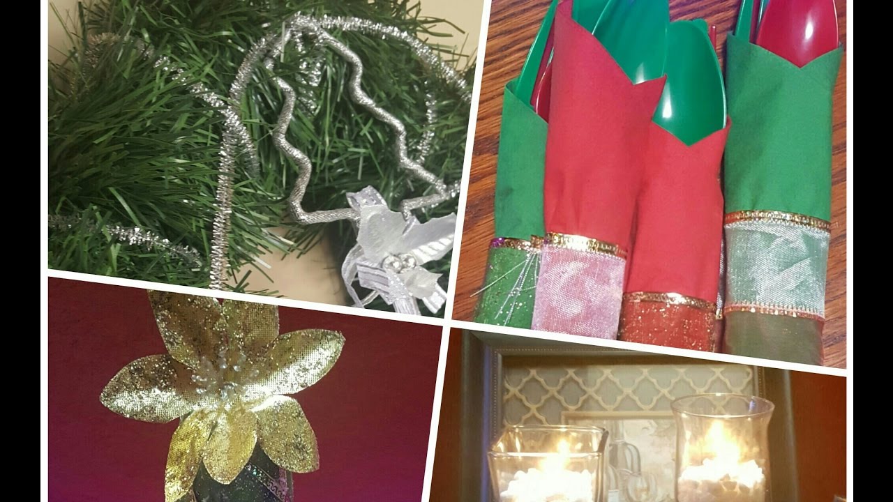 DIY Christmas Dollar Store Decor!!