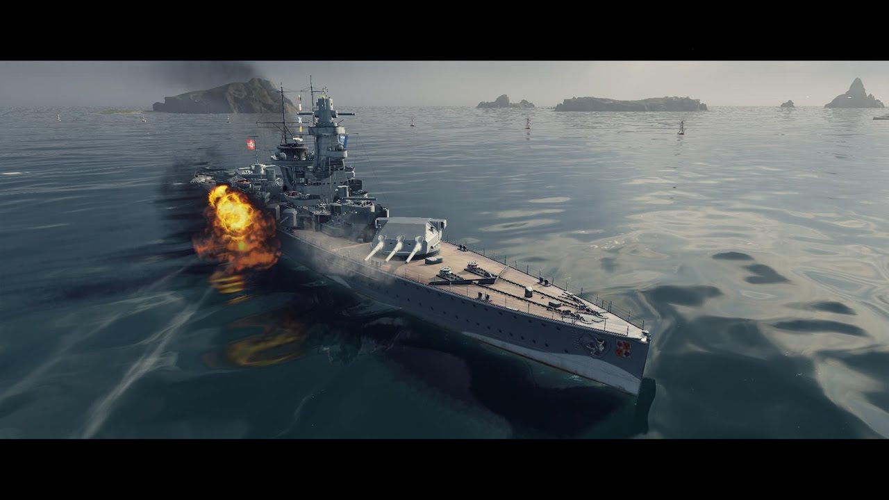 Panzerschiff Graf Spee - The Hunters Becomes The Hunted - (57,525 dmg + Kraken)