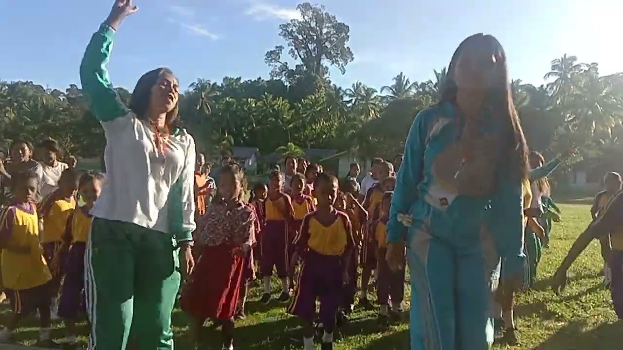 senam desa rumah olat