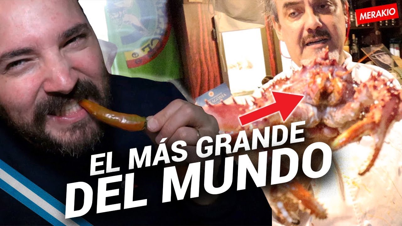 COMÍ EL CANGREJO MÁS GRANDE DEL MUNDO!