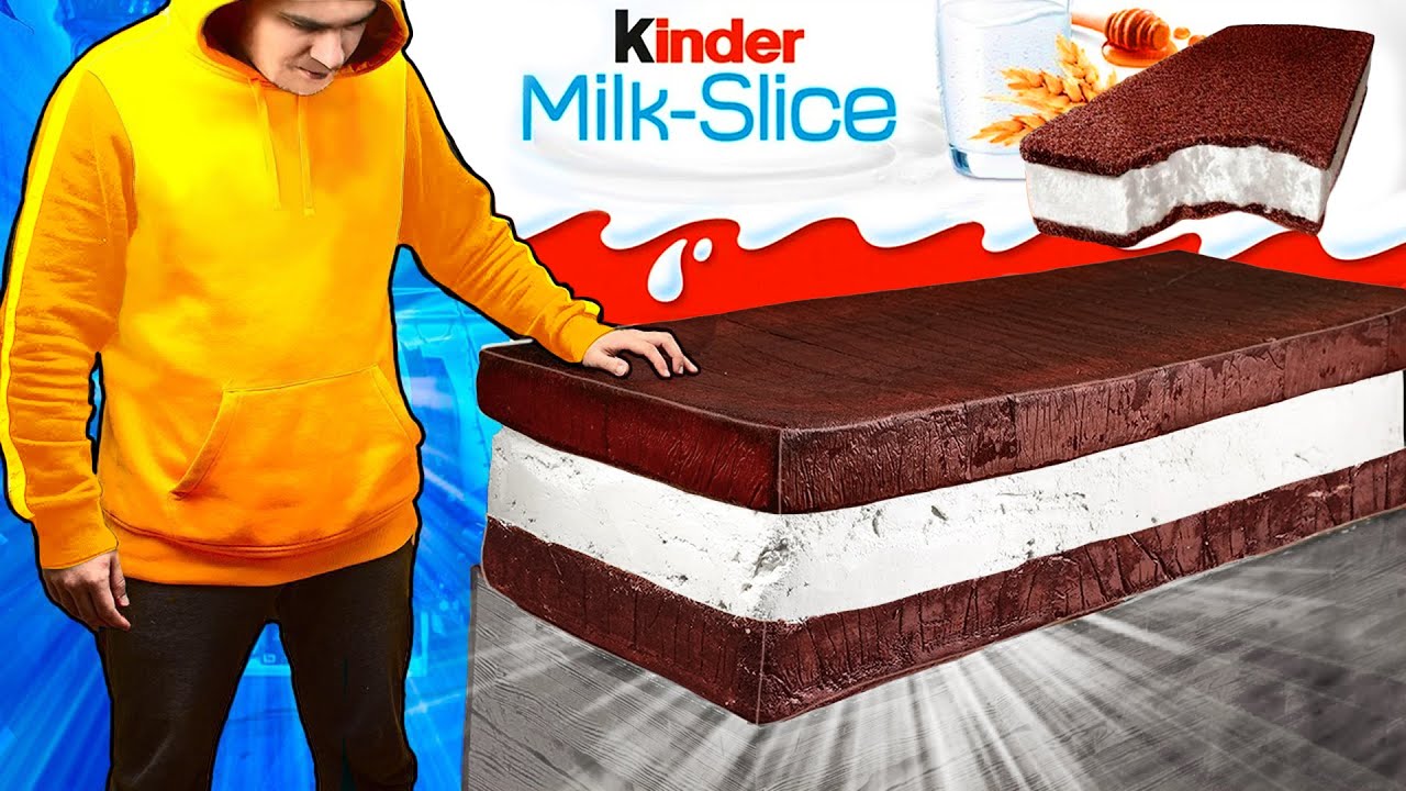 Riesige Kindermilchscheibe | Wie man die größte DIY-Kinder der Welt macht VANZAI KOCHEN
