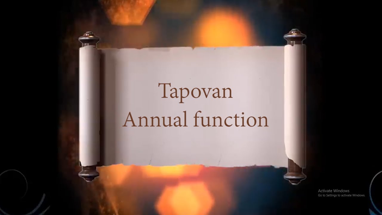 Tapovan Annual function 2024
