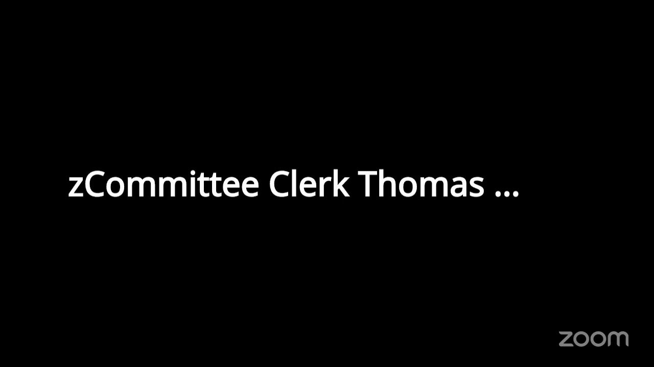 Banking Committee Meeting