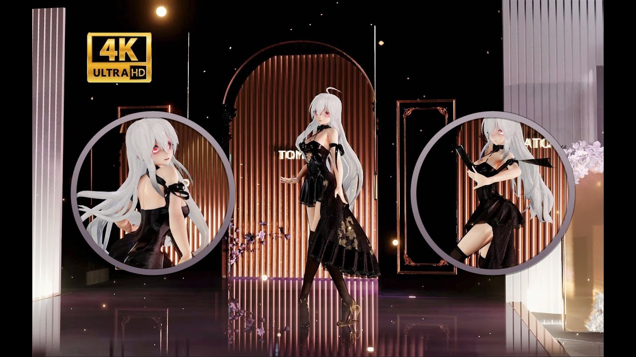 【Vocaloid MMD/4K/60FPS】Yowane Haku【PLAY】