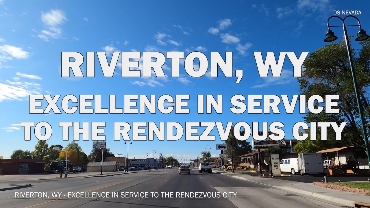 Riverton, WY - Driving Tour 4K