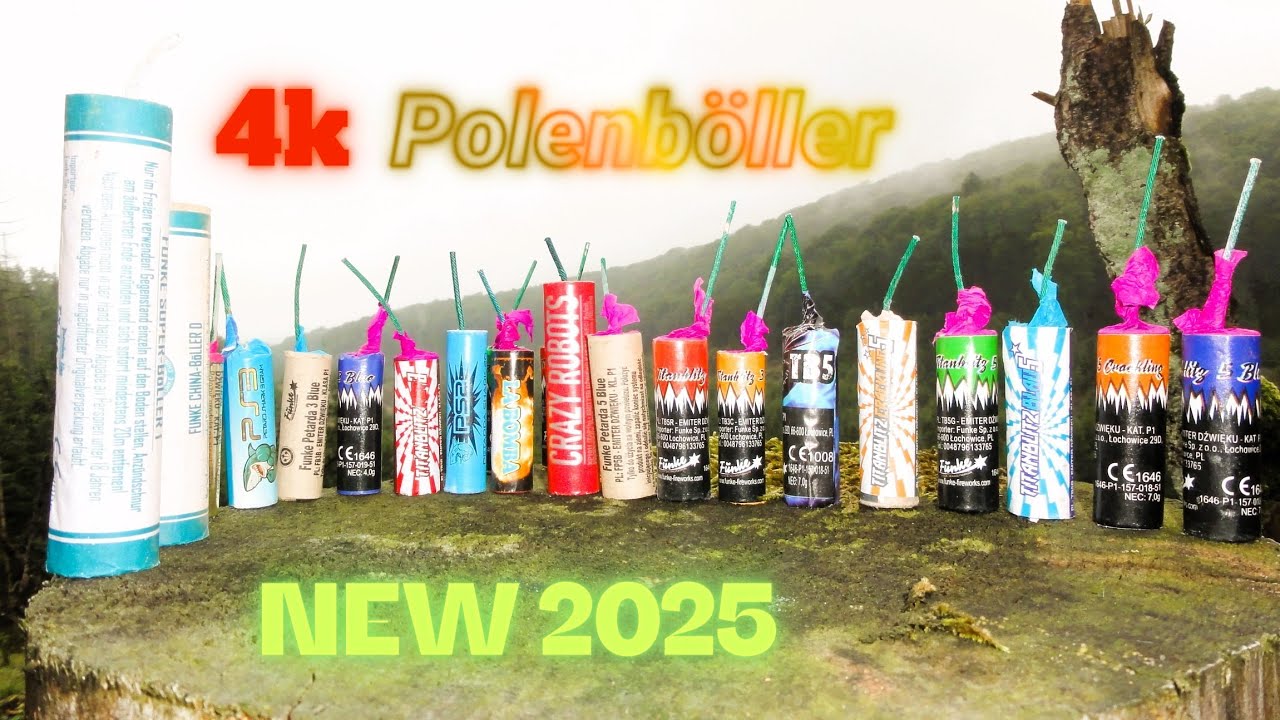 Polenböller Compilation 4k NEW 2025 TheOftler Spezial