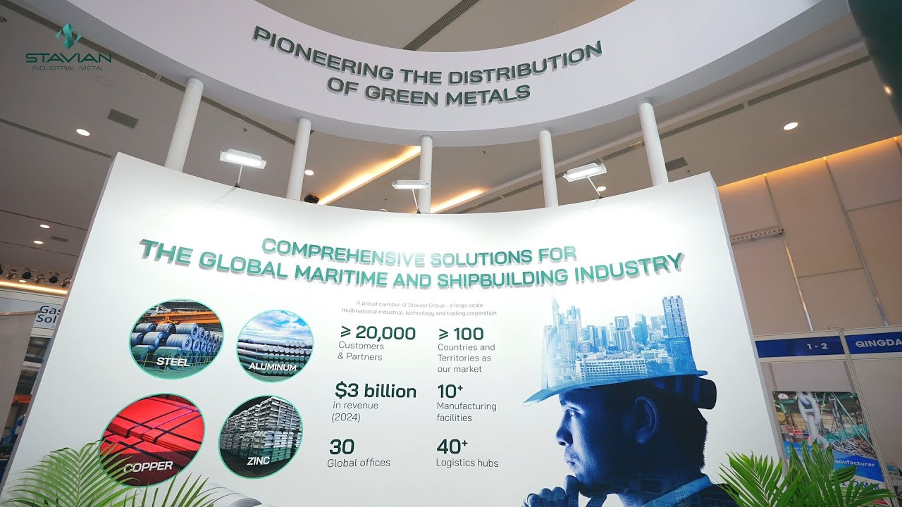 STAVIAN INDUSTRIAL METAL | Highlight Triển lãm Máy móc, Thiết bị Hàng hải & Đóng tàu VN - VIMOX 2025