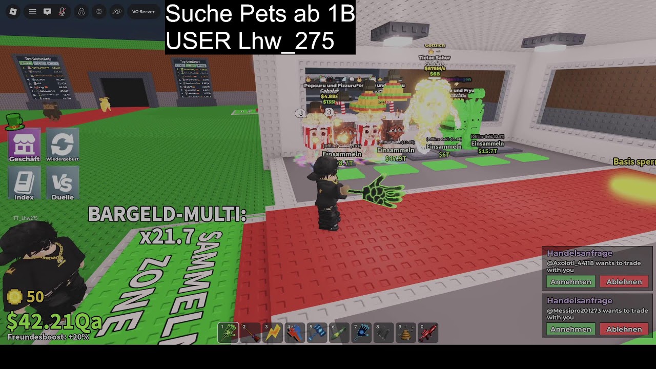 SAB Rangliste pushen