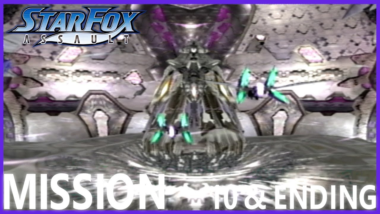 Star Fox Assault - Silver Walkthrough (GC) Mission 10 - Homeworld Core: The Final Battle + Ending