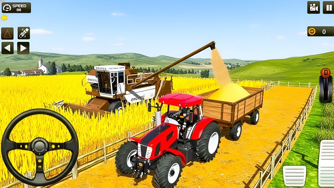 New Modern Tractor Driving 🚜 | Farm Simulator 3D | Android Gameplay 2026