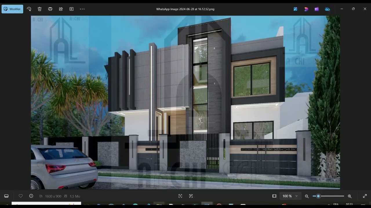 Projet complete d'archicad 28 partie:2 les coordonnés X et Y